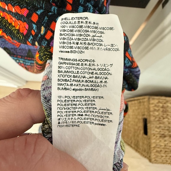 Desigual Multicolor Patterned Long Sleeve Dress - Picture 2 of 4